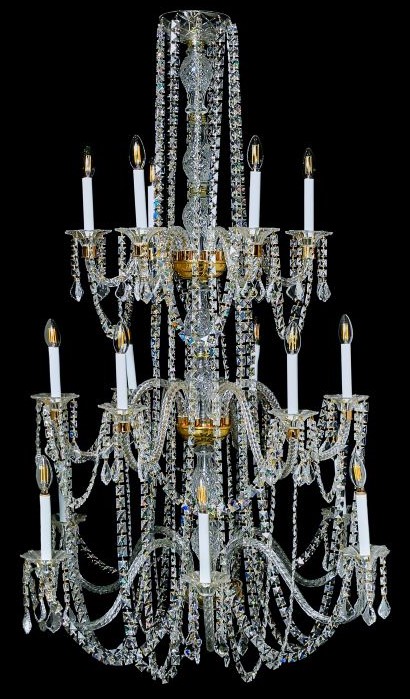 ITEM NO CHAN530 Extra Large Crystal Chandelier Length 72