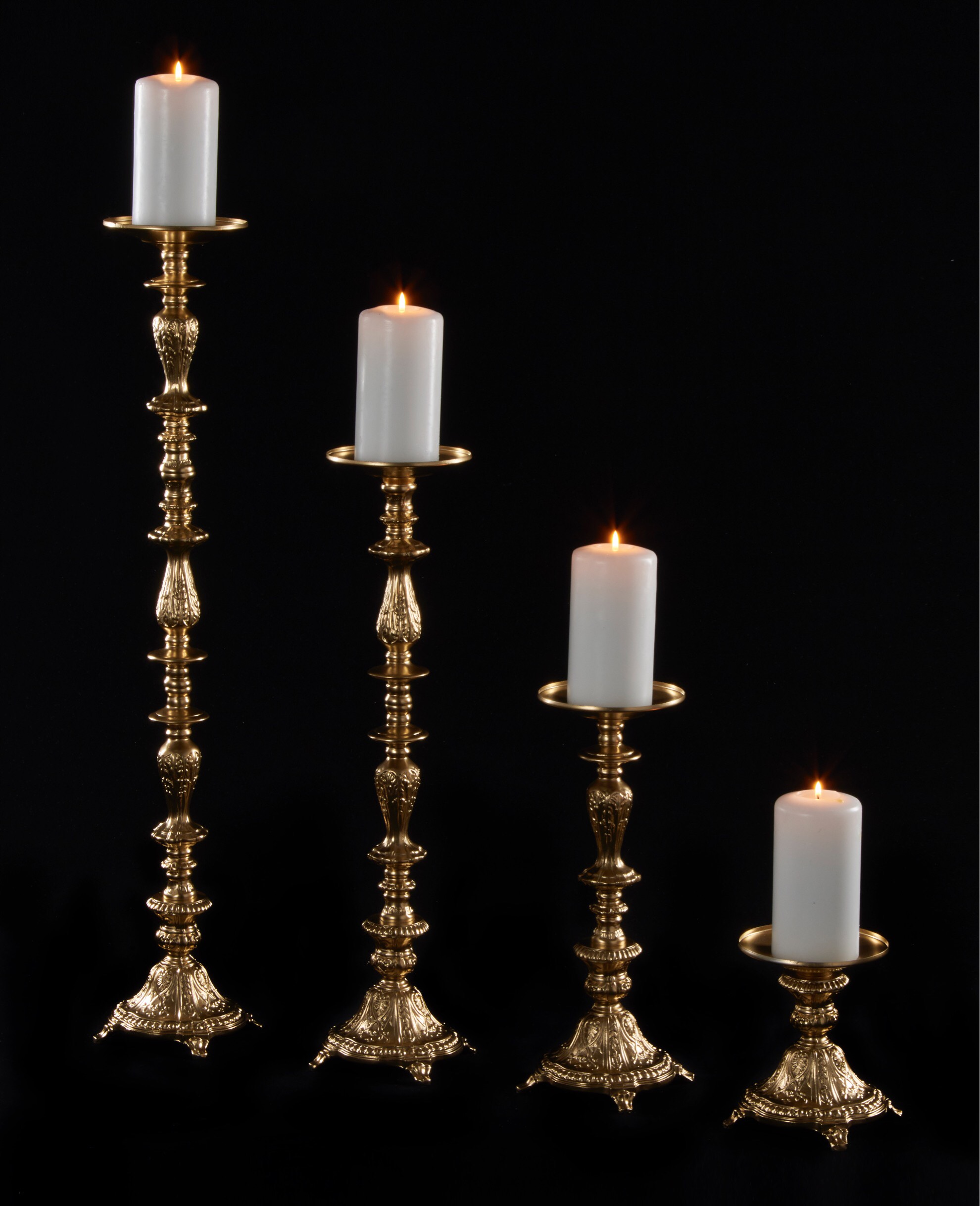 GCS20 Mikaela Gold Candlesticks (5.5