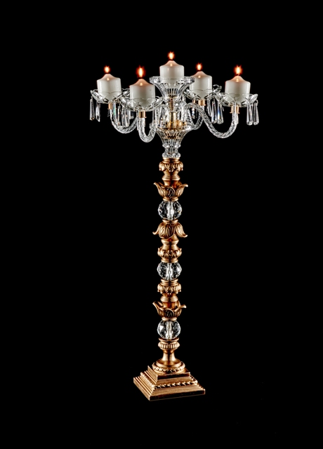 RC80 Gold and Crystal Candelabra 7