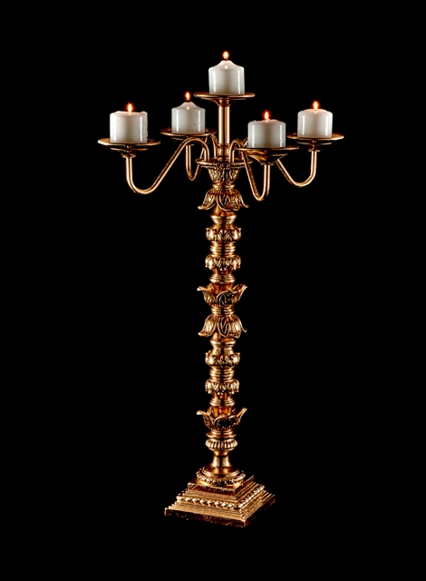 GC90 Gold Candelabra 31
