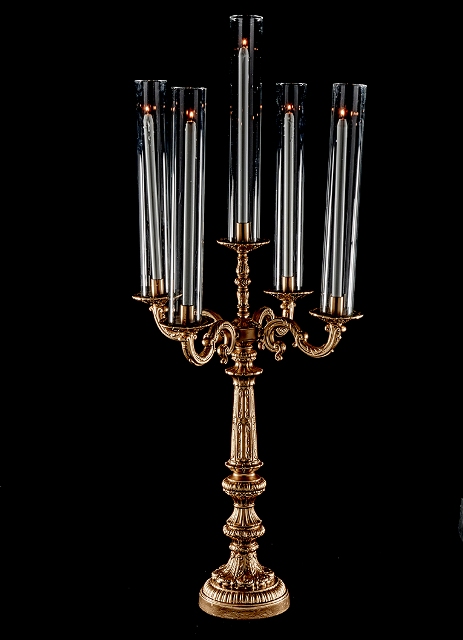 GC46TG Gold Candelabra 33