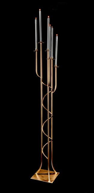WS12 Modern Artistic Gold Candelabra 71