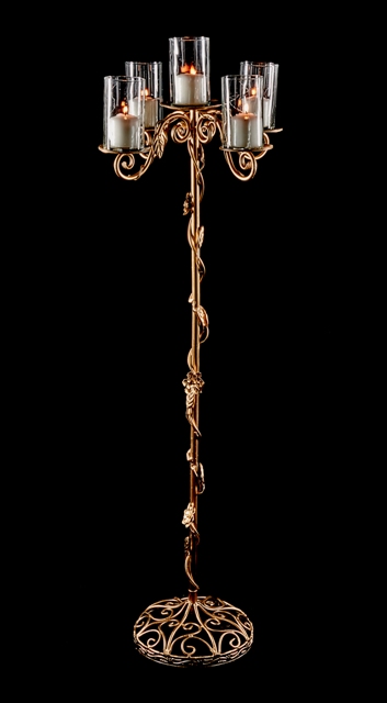 WS100 Gold Floor Candelabra 54