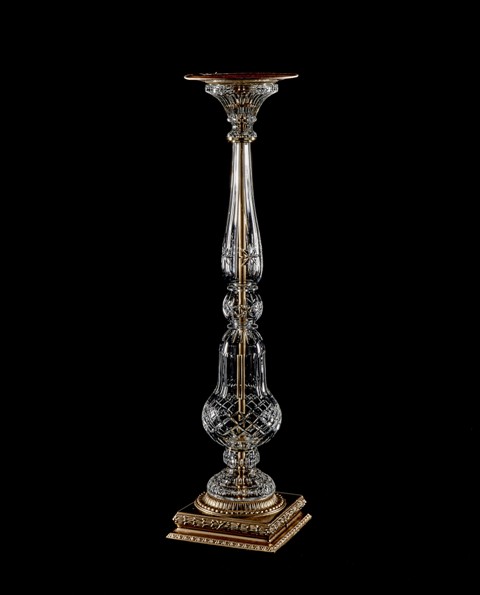RC51 Gold and Crystal Flower Stand 9