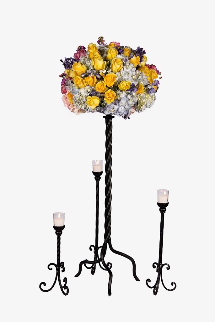 WS130 Wrought iron flower stand 34